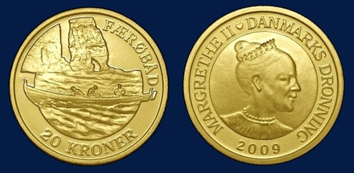 Denmark kroner 2009 ships - 20,